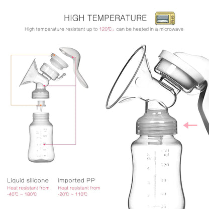 MNP Breast Pump Manual Suction